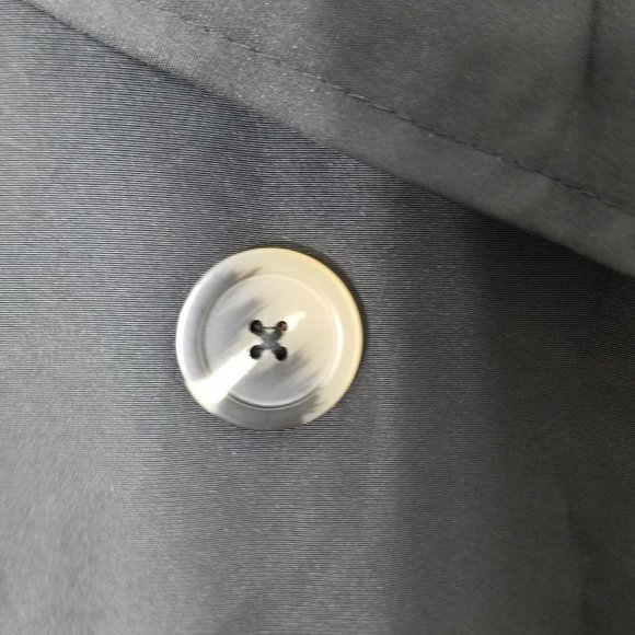 Nygard Black Label Double Breasted Trench Coat Business Classic Belted Timeless - Picture 4 of 12